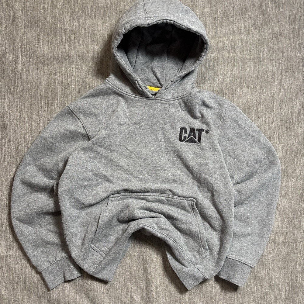 Caterpillar Heavy grey hoodie - M